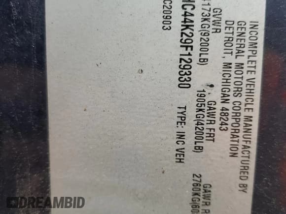 ✅ 2009 GMC Sierra 1500 • VIN: 1GDHC44K29F129330 • Лот: 83868364. Опубликован ранее на Copart с пробегом 98 265 миль. Бесплатный доступ к архиву аукционных продаж из США и подробный отчёт об истории автомобиля на DreamBid. Изображение 12.