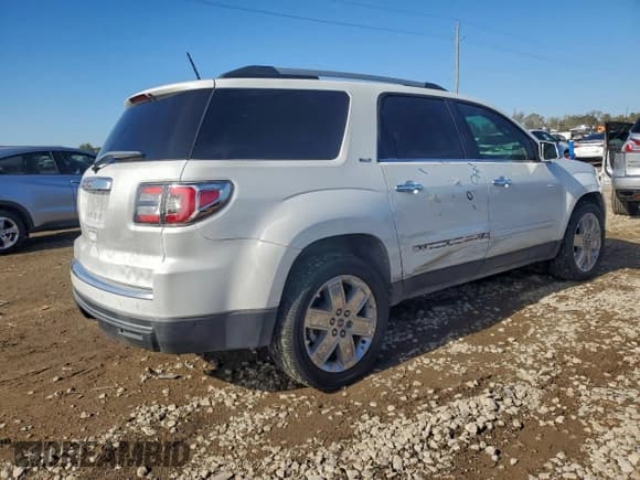 ✅ 2017 GMC Acadia Limited • VIN: 1GKKRSKD3HJ267735 • Lot: 94228265. Listed on Copart with 145,556 mi. Free auction sales archive from the USA and detailed vehicle history report at DreamBid. Image 3.
