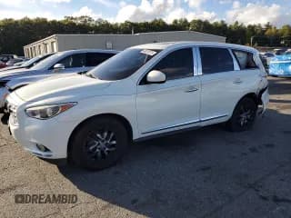 ✅ 2013 Infiniti JX35 • VIN: 5N1AL0MM7DC301874 • Лот: 84879275. Опубликован ранее на Copart с пробегом 116 010 миль. Бесплатный доступ к архиву аукционных продаж из США и подробный отчёт об истории автомобиля на DreamBid. Изображение 1.