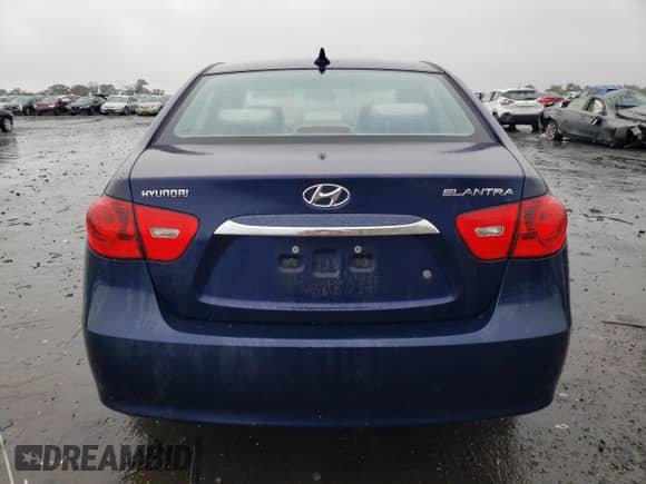 2010 Hyundai Elantra GLS with VIN KMHDU4AD6AU103265, listed as a Copart auction lot 72930624 with 84,204 mi miles and Clean title. Bid and sale history available at DreamBid. Image 6.