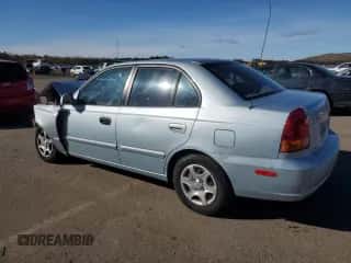 2003 Hyundai Accent GL с VIN KMHCG45C23U428132, выставлен на аукционе Copart как лот 45493875 с пробегом Не указан миль и Списание • Salvage title. История ставок и продаж доступна на DreamBid. Изображение 2.