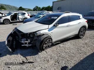 ✅ 2018 Infiniti QX30 Luxury • VIN: SJKCH5CR0JA048278 • Lot: 67345054. Listed on Copart with 53,299 mi. Free auction sales archive from the USA and detailed vehicle history report at DreamBid. Image 1.