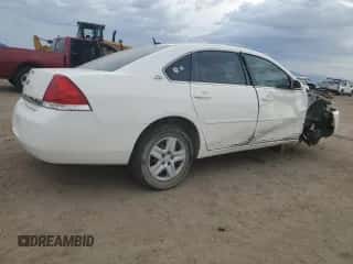 2006 Chevrolet Impala LS с VIN 2G1WB58K669157630, выставлен на аукционе Copart как лот 80778025 с пробегом 171 148 миль миль и Списание • Salvage title. История ставок и продаж доступна на DreamBid. Изображение 3.