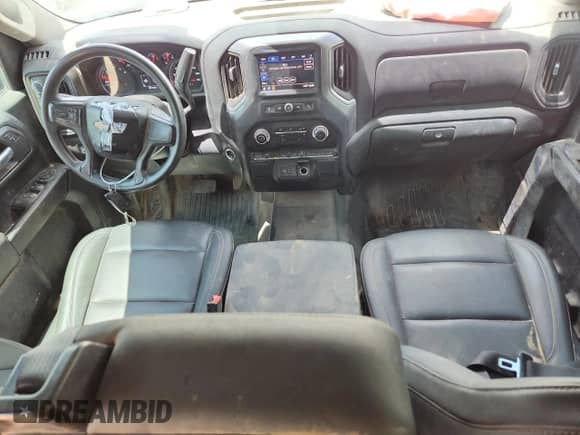 2022 Chevrolet Silverado 1500 Work Truck z VIN 1GCPDAEK9NZ538458, wystawiony jako Copart lot #62331385 z przebiegiem 128 289 mil mil oraz Szkoda całkowita • Salvage title. Historia ofert i sprzedaży dostępna na DreamBid. Obrazek 8.