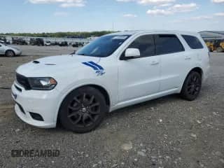 2018 Dodge Durango R/T with VIN 1C4SDJCT9JC198232, listed as a Copart auction lot 72028385 with 173,807 mi miles and Salvage title. Bid and sale history available at DreamBid. Image 1.