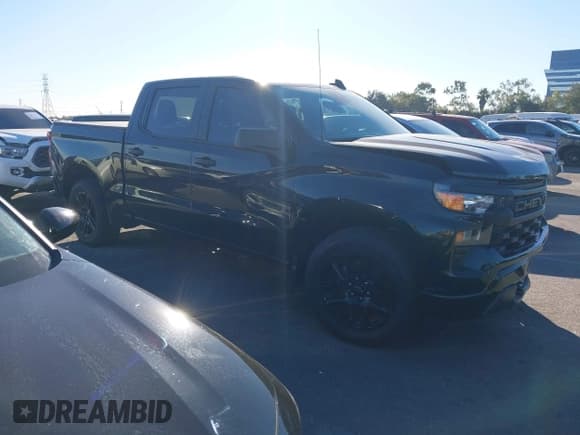 ✅ 2023 Chevrolet Silverado 1500 Custom • VIN: 3GCPABEK5PG262216 • Lot: 43852032. Wystawiony na IAAI z przebiegiem 34 397 mil. Bezpłatny archiwum sprzedaży aukcyjnych z USA i szczegółowy raport historii pojazdu na DreamBid. Zdjęcie 1.