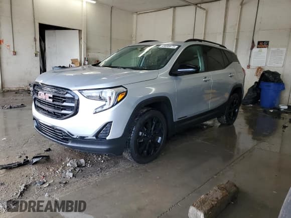 ✅ 2020 GMC Terrain SLE • VIN: 3GKALTEV2LL308235 • Лот: 45690675. Опубликован ранее на Copart с пробегом 56 624 миль. Бесплатный доступ к архиву аукционных продаж из США и подробный отчёт об истории автомобиля на DreamBid. Изображение 1.