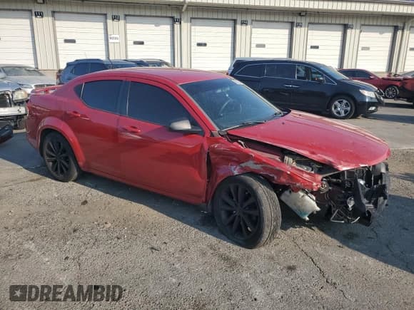 ✅ 2014 Dodge Avenger SE • VIN: 1C3CDZAG0EN181133 • Лот: 70367944. Опубликован ранее на Copart с пробегом 161 983 миль. Бесплатный доступ к архиву аукционных продаж из США и подробный отчёт об истории автомобиля на DreamBid. Изображение 4.