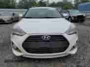 2013 Hyundai Veloster Turbo with VIN KMHTC6AE6DU164249, listed as a Copart auction lot 58112205 with 104,679 mi miles and Clean title. Bid and sale history available at DreamBid. Image 5.