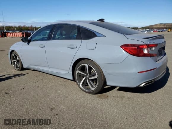 ✅ 2021 Honda Accord Sport • VIN: 1HGCV2F3XMA020298 • Lot: 89734185. Wystawiony na Copart z przebiegiem 44 436 mil. Bezpłatny archiwum sprzedaży aukcyjnych z USA i szczegółowy raport historii pojazdu na DreamBid. Zdjęcie 2.