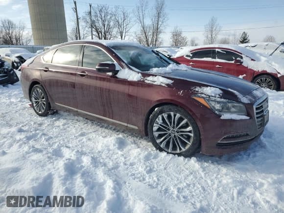 ✅ 2015 Hyundai Genesis 3.8L • VIN: KMHGN4JE1FU037038 • Lot: 42107295. Wystawiony na Copart z przebiegiem 76 484 mil. Bezpłatny archiwum sprzedaży aukcyjnych z USA i szczegółowy raport historii pojazdu na DreamBid. Zdjęcie 4.