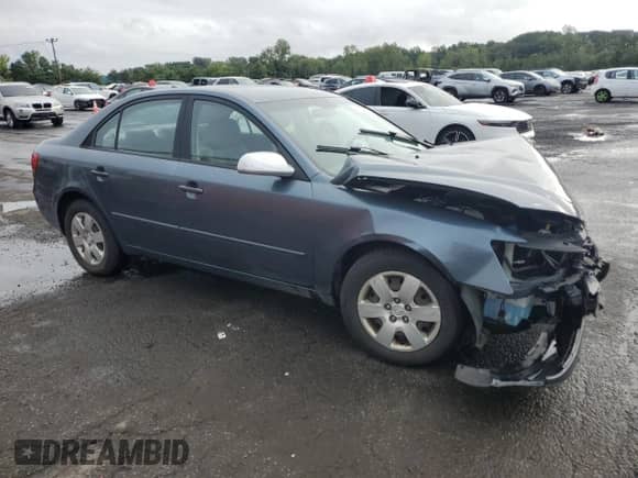 2010 Hyundai Sonata GLS with VIN 5NPET4AC4AH628693, listed as a Copart auction lot 69781655 with Not provided miles and Salvage title. Bid and sale history available at DreamBid. Image 4.