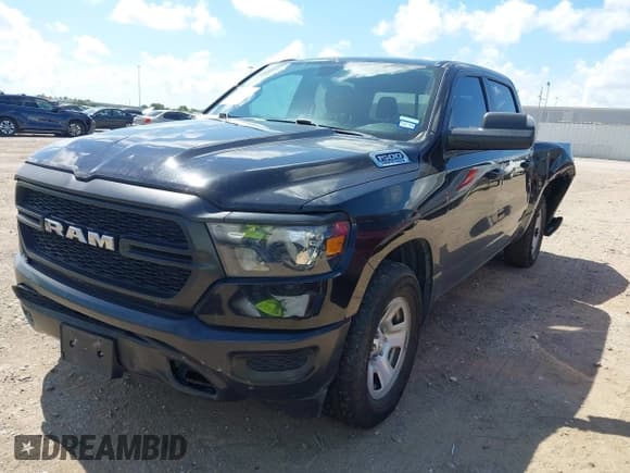✅ 2024 Ram 1500 Tradesman • VIN: 1C6SRFGT2RN155870 • Lot: 42581007. Wystawiony na IAAI z przebiegiem 43 421 mil. Bezpłatny archiwum sprzedaży aukcyjnych z USA i szczegółowy raport historii pojazdu na DreamBid. Zdjęcie 2.