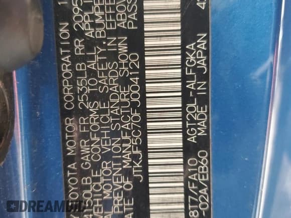 ✅ 2015 Scion tC • VIN: JTKJF5C70FJ004120 • Лот: 82776865. Опубликован ранее на Copart с пробегом Не указан. Бесплатный доступ к архиву аукционных продаж из США и подробный отчёт об истории автомобиля на DreamBid. Изображение 12.