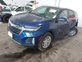 ✅ 2023 Chevrolet Equinox LT • VIN: 3GNAXUEG6PS135054 • Лот: 42419613. Опубликован ранее на IAAI с пробегом 39 131 миль. Бесплатный доступ к архиву аукционных продаж из США и подробный отчёт об истории автомобиля на DreamBid. Изображение 2.