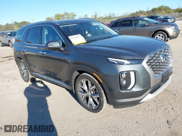 ✅ 2022 Hyundai Palisade SEL • VIN: KM8R44HE1NU350199 • Лот: 43398479. Опубликован ранее на IAAI с пробегом 57 724 миль. Бесплатный доступ к архиву аукционных продаж из США и подробный отчёт об истории автомобиля на DreamBid. Изображение 1.