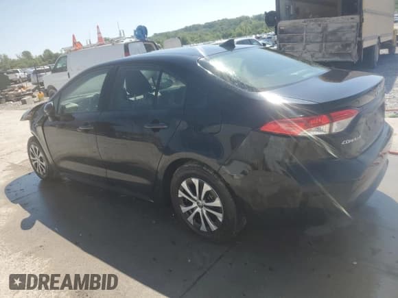 ✅ 2022 Toyota Corolla Hybrid LE • VIN: JTDEAMDE4NJ050191 • Lot: 56118505. Listed on Copart with Not provided. Free auction sales archive from the USA and detailed vehicle history report at DreamBid. Image 2.