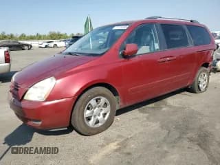 ✅ 2009 Kia Sedona LX • VIN: KNDMB233796321671 • Lot: 71719195. Listed on Copart with 230,432 mi. Free auction sales archive from the USA and detailed vehicle history report at DreamBid. Image 1.