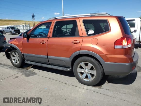 ✅ 2009 Kia Borrego EX • VIN: KNDJJ741795018508 • Lot: 68068774. Listed on Copart with 195,815 mi. Free auction sales archive from the USA and detailed vehicle history report at DreamBid. Image 2.