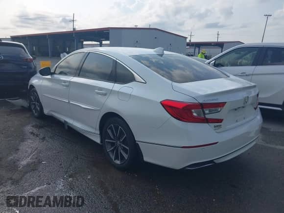 2022 Honda Accord EX-L z VIN 1HGCV1F50NA003314, wystawiony jako IAAI lot #42919362 z przebiegiem 93 323 mil mil oraz . Historia ofert i sprzedaży dostępna na DreamBid. Obrazek 3.