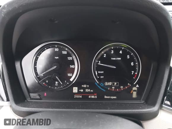 ✅ 2022 BMW X1 xDrive28i • VIN: WBXJG9C09N5V21019 • Lot: 41582490. Listed on IAAI with 21,514 mi. Free auction sales archive from the USA and detailed vehicle history report at DreamBid. Image 7.