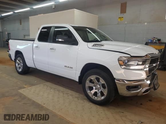 ✅ 2019 Ram 1500 Big Horn • VIN: 1C6RREBT5KN509211 • Lot: 89687425. Listed on Copart with 76,030 mi. Free auction sales archive from the USA and detailed vehicle history report at DreamBid. Image 4.