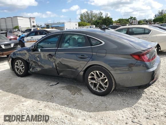 ✅ 2021 Hyundai Sonata SEL • VIN: KMHL64JA8MA152503 • Лот: 87069705. Опубликован ранее на Copart с пробегом 58 482 миль. Бесплатный доступ к архиву аукционных продаж из США и подробный отчёт об истории автомобиля на DreamBid. Изображение 2.