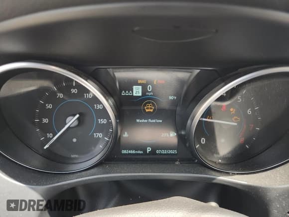 ✅ 2020 Jaguar F-Pace 25t R-Sport • VIN: SADCL2FX2LA618721 • Лот: 65162635. Опубликован ранее на Copart с пробегом 82 466 миль. Бесплатный доступ к архиву аукционных продаж из США и подробный отчёт об истории автомобиля на DreamBid. Изображение 9.