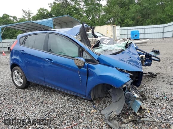 ✅ 2019 Ford Fiesta SE • VIN: 3FADP4EJ3KM151054 • Lot: 56692875. Listed on Copart with Not provided. Free auction sales archive from the USA and detailed vehicle history report at DreamBid. Image 4.