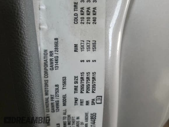 ✅ 2004 Chevrolet Colorado LS Z71 • VIN: 1GCDT196048144855 • Лот: 65915175. Опубликован ранее на Copart с пробегом 95 624 миль. Бесплатный доступ к архиву аукционных продаж из США и подробный отчёт об истории автомобиля на DreamBid. Изображение 13.