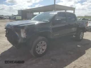 2021 Chevrolet Colorado 2WD LT z VIN 1GCGSCEN7M1193097, wystawiony jako Copart lot #84214945 z przebiegiem 43 795 mil mil oraz Szkoda całkowita • Salvage title. Historia ofert i sprzedaży dostępna na DreamBid. Obrazek 1.