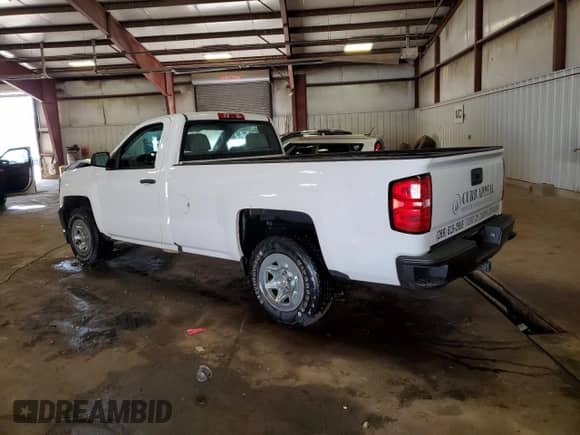 2016 Chevrolet Silverado 1500 Work Truck with VIN 1GCNCNEH4GZ318718, listed as a Copart auction lot 67738685 with 96,599 mi miles and Clean title. Bid and sale history available at DreamBid. Image 2.