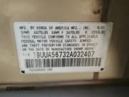 ✅ 2002 Acura TL w/Navigation • VIN: 19UUA56732A032407 • Lot: 68483015. Wystawiony na Copart z przebiegiem Nie podano. Bezpłatny archiwum sprzedaży aukcyjnych z USA i szczegółowy raport historii pojazdu na DreamBid. Zdjęcie 12.