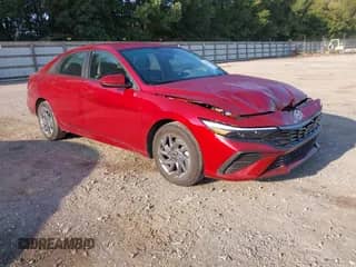 2024 Hyundai Elantra SEL with VIN KMHLM4DG9RU734007, listed as a IAAI auction lot 43171812 with 12,207 mi miles and . Bid and sale history available at DreamBid. Image 1.