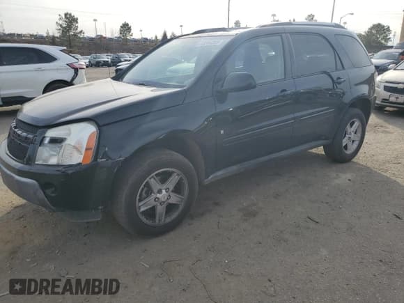 ✅ 2006 Chevrolet Equinox LT • VIN: 2CNDL63F966186032 • Лот: 43244255. Опубликован ранее на Copart с пробегом 159 636 миль. Бесплатный доступ к архиву аукционных продаж из США и подробный отчёт об истории автомобиля на DreamBid. Изображение 1.
