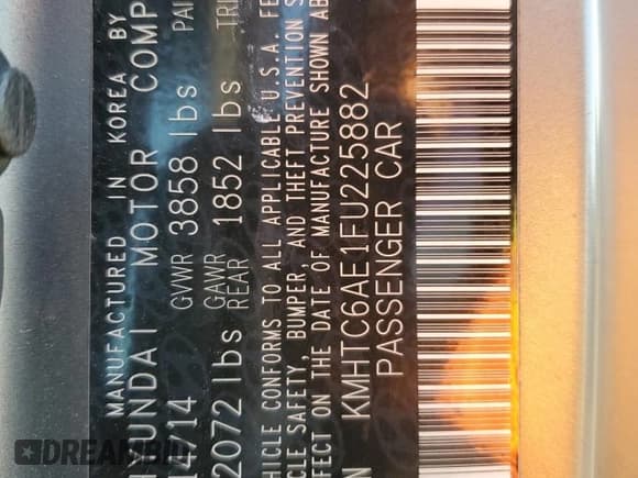 ✅ 2015 Hyundai Veloster Turbo • VIN: KMHTC6AE1FU225882 • Lot: 45584995. Wystawiony na Copart z przebiegiem 97 401 mil. Bezpłatny archiwum sprzedaży aukcyjnych z USA i szczegółowy raport historii pojazdu na DreamBid. Zdjęcie 13.