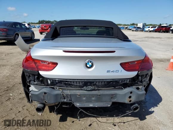 ✅ 2016 BMW 6 Series 640i • VIN: WBA6F1C58GGT83013 • Лот: 46697515. Опубликован ранее на Copart с пробегом 73 573 миль. Бесплатный доступ к архиву аукционных продаж из США и подробный отчёт об истории автомобиля на DreamBid. Изображение 6.