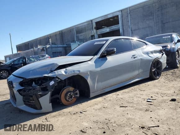 ✅ 2022 BMW 4 Series 430i xDrive • VIN: WBA73AP02NCJ68162 • Lot: 45458055. Listed on Copart with 39,223 mi. Free auction sales archive from the USA and detailed vehicle history report at DreamBid. Image 1.