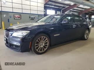 ✅ 2013 BMW 7 Series 750i xDrive • VIN: WBAYB6C50DD223710 • Lot: 71781475. Listed on Copart with 117,600 mi. Free auction sales archive from the USA and detailed vehicle history report at DreamBid. Image 1.