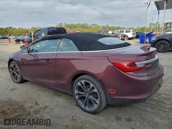 ✅ 2018 Buick Cascada Premium • VIN: W04WH3N58JG032934 • Lot: 94535575. Listed on Copart with 52,320 mi. Free auction sales archive from the USA and detailed vehicle history report at DreamBid. Image 2.