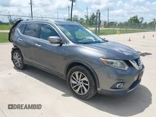 ✅ 2015 Nissan Rogue SV • VIN: 5N1AT2MT1FC767855 • Лот: 42371349. Опубликован ранее на IAAI с пробегом 158 198 миль. Бесплатный доступ к архиву аукционных продаж из США и подробный отчёт об истории автомобиля на DreamBid. Изображение 1.