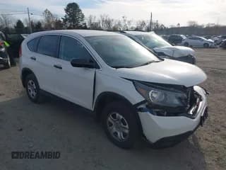 ✅ 2013 Honda CR-V LX • VIN: 5J6RM4H31DL083163 • Lot: 43632823. Listed on IAAI with 102,359 mi. Free auction sales archive from the USA and detailed vehicle history report at DreamBid. Image 1.