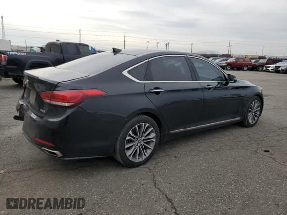 ✅ 2015 Hyundai Genesis 3.8L • VIN: KMHGN4JE2FU016702 • Lot: 86109634. Wystawiony na Copart z przebiegiem 103 303 mil. Bezpłatny archiwum sprzedaży aukcyjnych z USA i szczegółowy raport historii pojazdu na DreamBid. Zdjęcie 3.