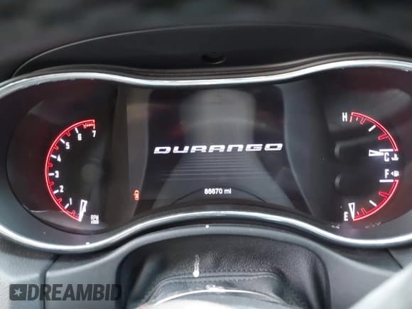 ✅ 2017 Dodge Durango GT • VIN: 1C4RDJDG8HC917920 • Lot: 42417739. Listed on IAAI with Not provided. Free auction sales archive from the USA and detailed vehicle history report at DreamBid. Image 7.