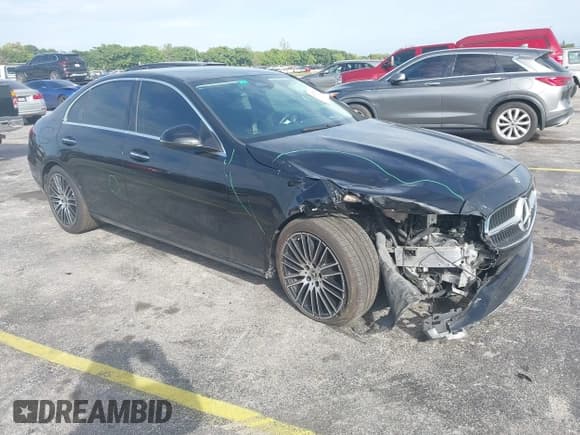 ✅ 2023 Mercedes-Benz C 300 • VIN: W1KAF4GB0PR070191 • Лот: 43621530. Опубликован ранее на IAAI с пробегом 35 749 миль. Бесплатный доступ к архиву аукционных продаж из США и подробный отчёт об истории автомобиля на DreamBid. Изображение 1.