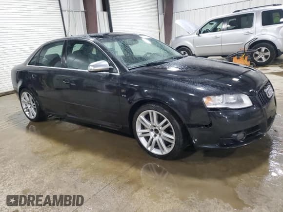 ✅ 2007 Audi S4 • VIN: WAUGL78EX7A237031 • Lot: 52225755. Listed on Copart with 117,290 mi. Free auction sales archive from the USA and detailed vehicle history report at DreamBid. Image 4.