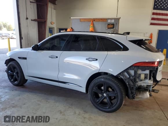 ✅ 2020 Jaguar F-Pace 25t R-Sport • VIN: SADCL2FX2LA662749 • Лот: 77574524. Опубликован ранее на Copart с пробегом 50 011 миль. Бесплатный доступ к архиву аукционных продаж из США и подробный отчёт об истории автомобиля на DreamBid. Изображение 2.