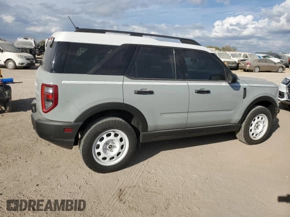 ✅ 2024 Ford Bronco Sport Heritage • VIN: 3FMCR9G69RRE50658 • Lot: 89914685. Listed on Copart with 42,398 mi. Free auction sales archive from the USA and detailed vehicle history report at DreamBid. Image 3.