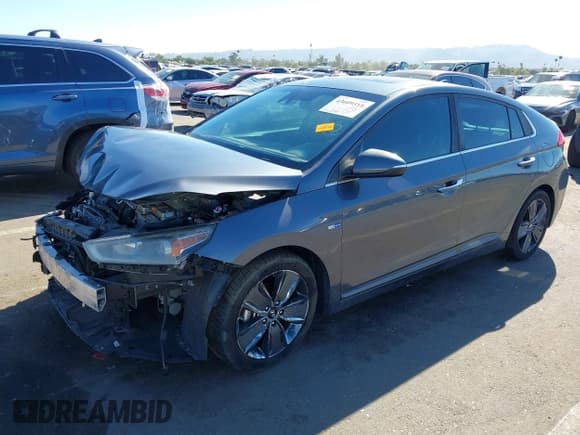 ✅ 2018 Hyundai Ioniq Limited • VIN: KMHC05LCXJU064259 • Lot: 43609318. Wystawiony na IAAI z przebiegiem 92 098 mil. Bezpłatny archiwum sprzedaży aukcyjnych z USA i szczegółowy raport historii pojazdu na DreamBid. Zdjęcie 2.