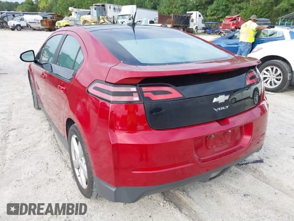 ✅ 2012 Chevrolet Volt • VIN: 1G1RA6E42CU104871 • Lot: 40411645. Listed on IAAI with 149,125 mi. Free auction sales archive from the USA and detailed vehicle history report at DreamBid. Image 3.